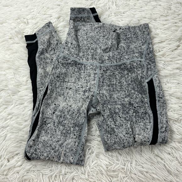 lululemon athletica Pants - Lululemon Wunder Under Hi-Rise 7/8 Tight Awaken 25" Antiqued Alpine White Multi